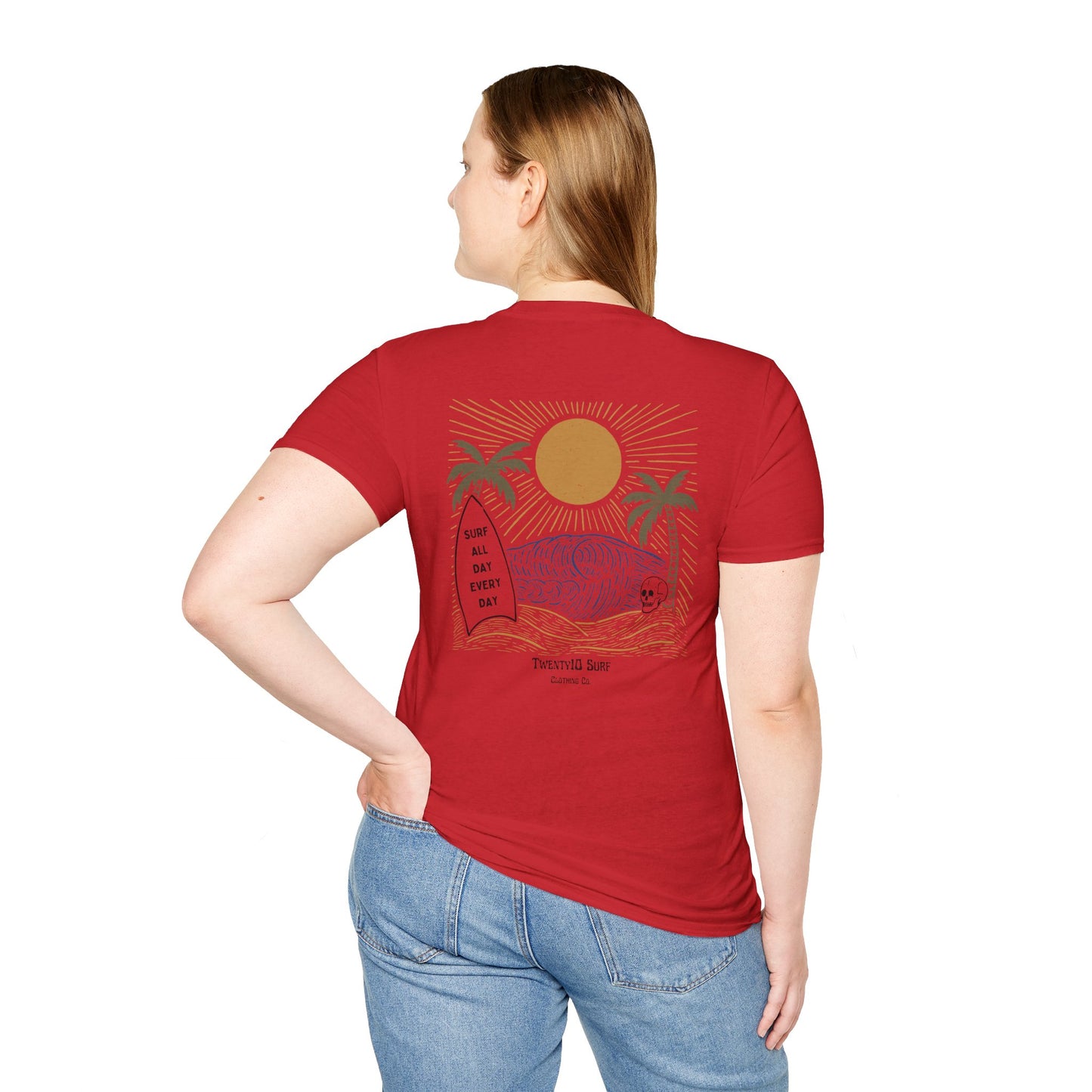 WOMEN'S SURF ALL DAY TEE