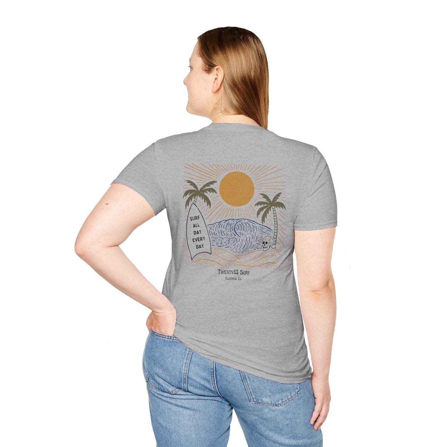 WOMEN'S SURF ALL DAY TEE