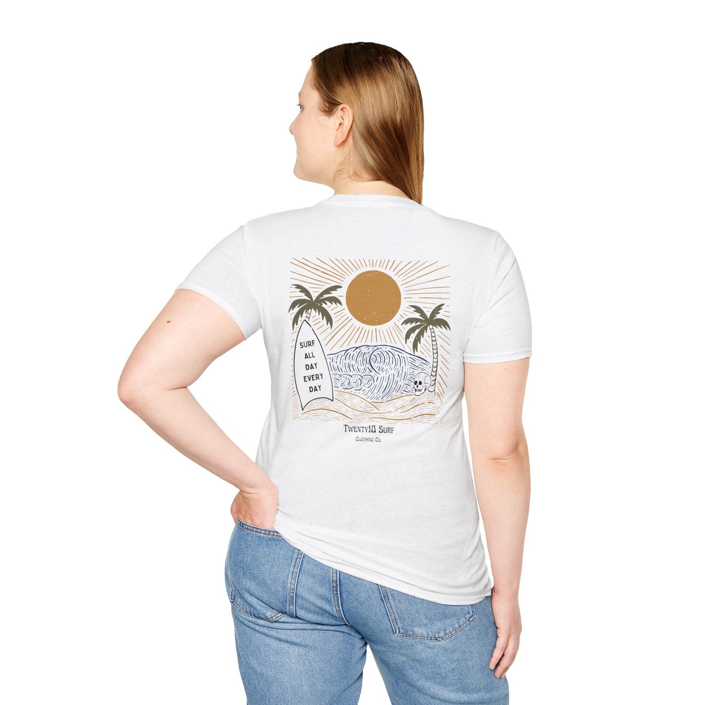 WOMEN'S SURF ALL DAY TEE