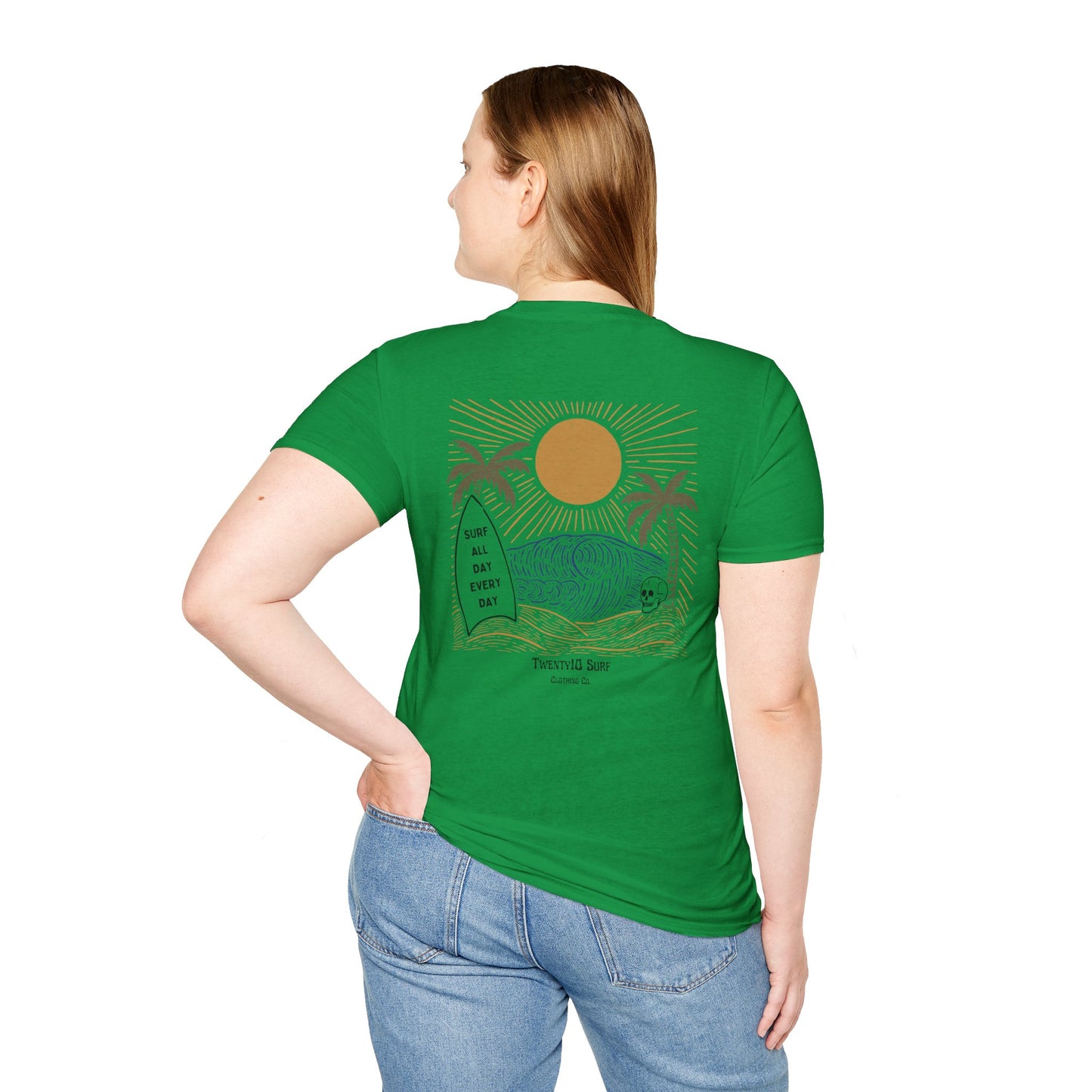 WOMEN'S SURF ALL DAY TEE