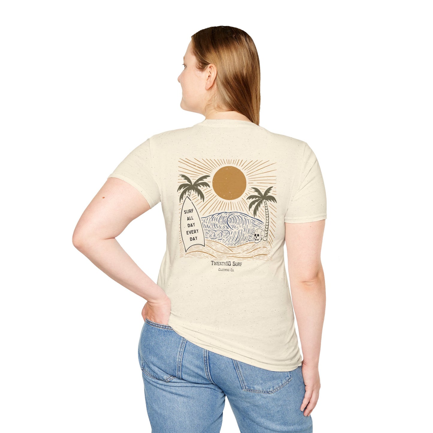 WOMEN'S SURF ALL DAY TEE