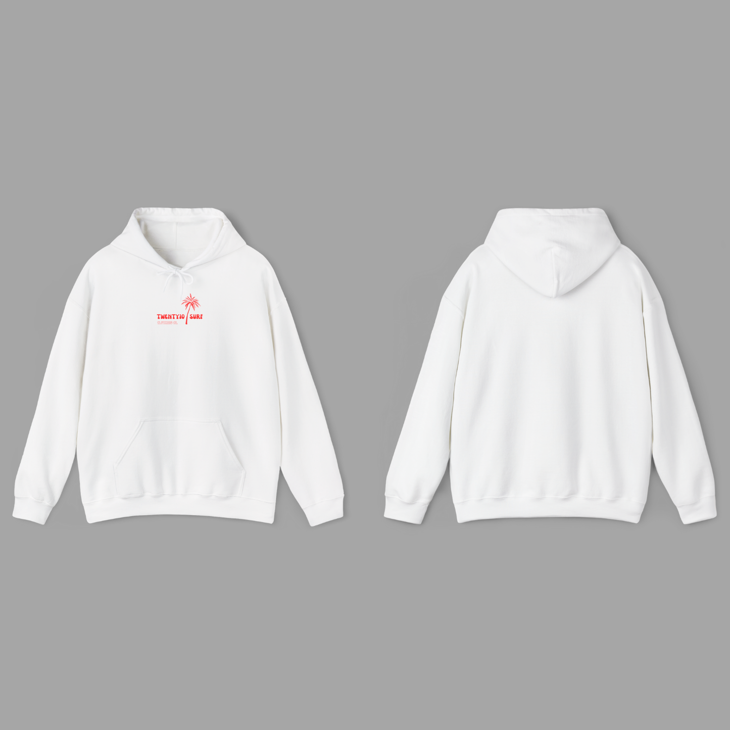 WOMEN'S PALM TREE HOODIE