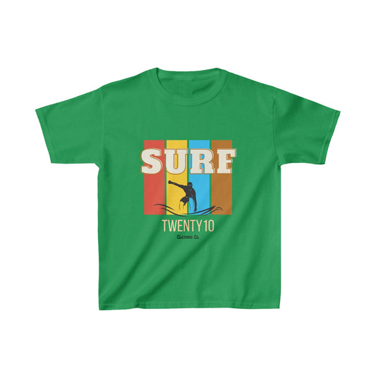 Kids Colourful Surf Cotton Tee